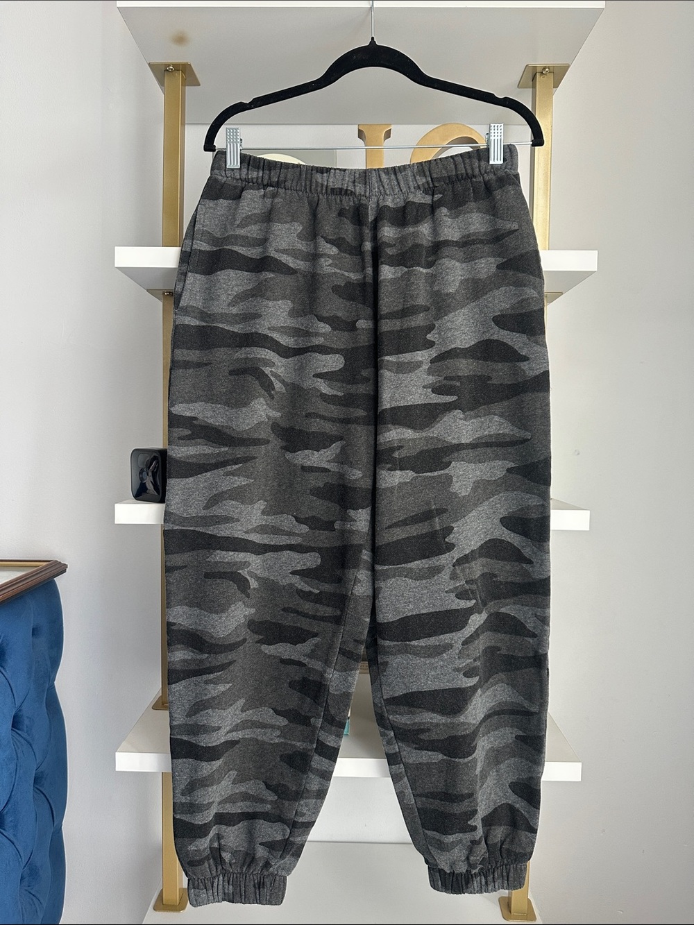 Reflex Gray Camouflage Jogger Sweatpants